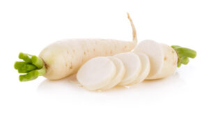 Daikon radishes